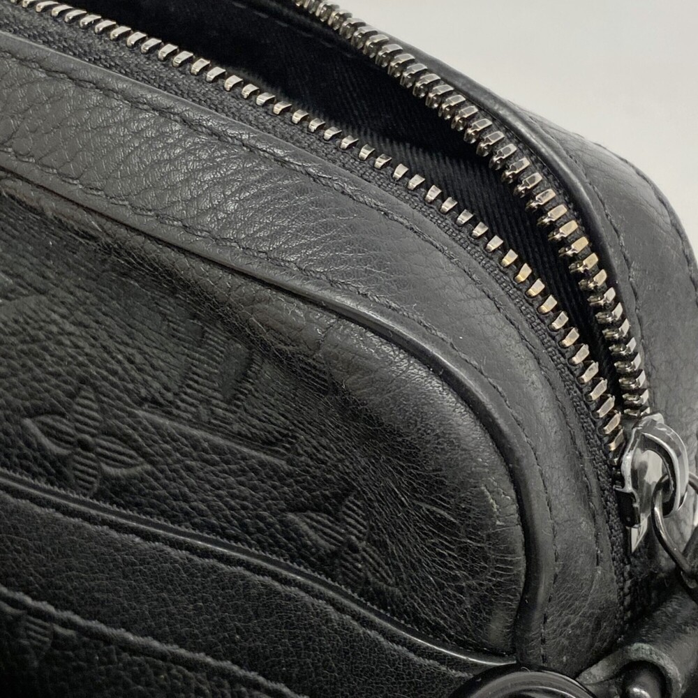 Louis Vuitton Monogram Shadow Trio Shoulder Bag M46602 Black Men's - Picture 6 of 9